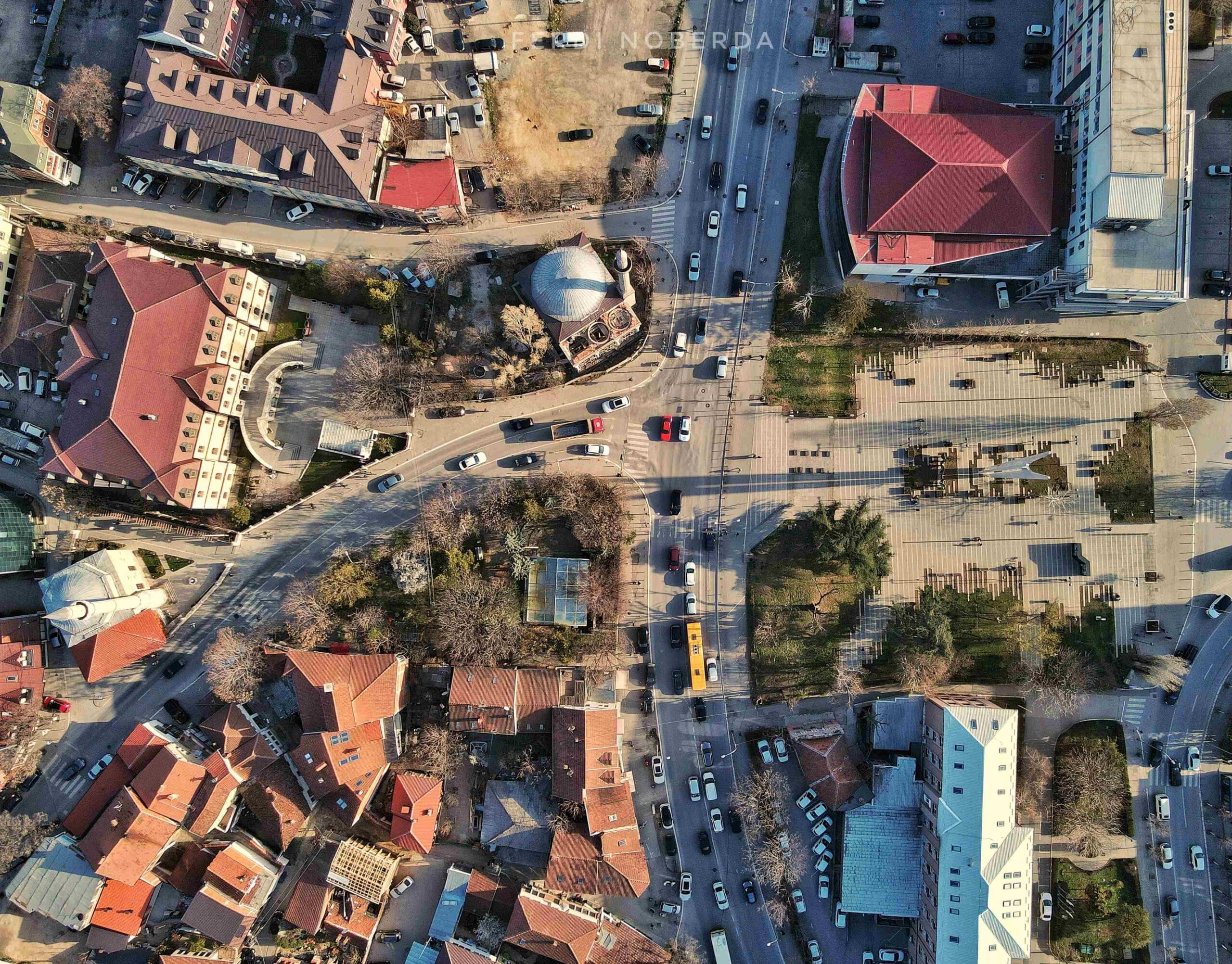 Aerial View of City Buildings in Phristina for Pexels by Ferdi Noberda